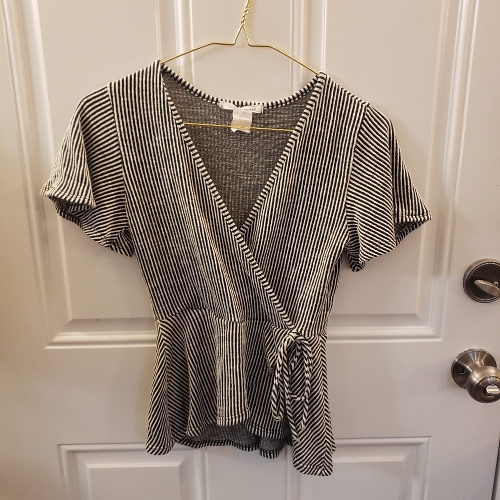 Caution to the wind blouse